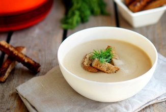 Грибной суп-пюре со сливками