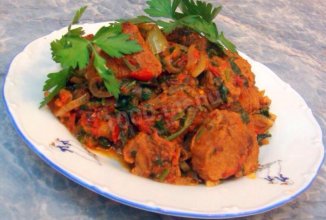 Чашушули из говядины