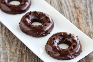 Минутный шоколадный моти-пончик