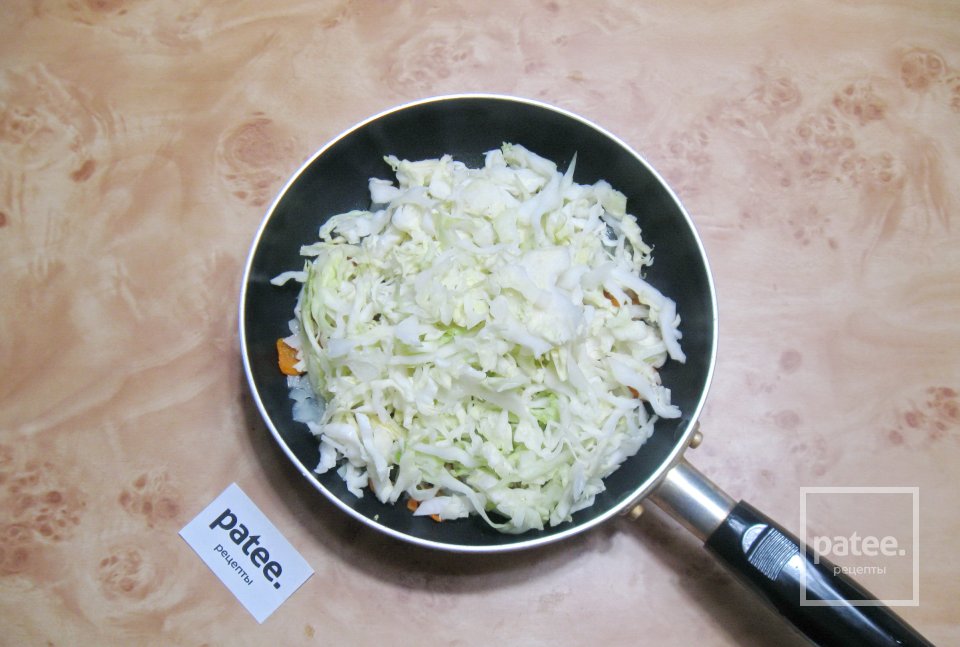 Блинчики с мясом и капустой - Шаг 8