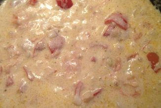 Сливочно- сырная полива к макаронам