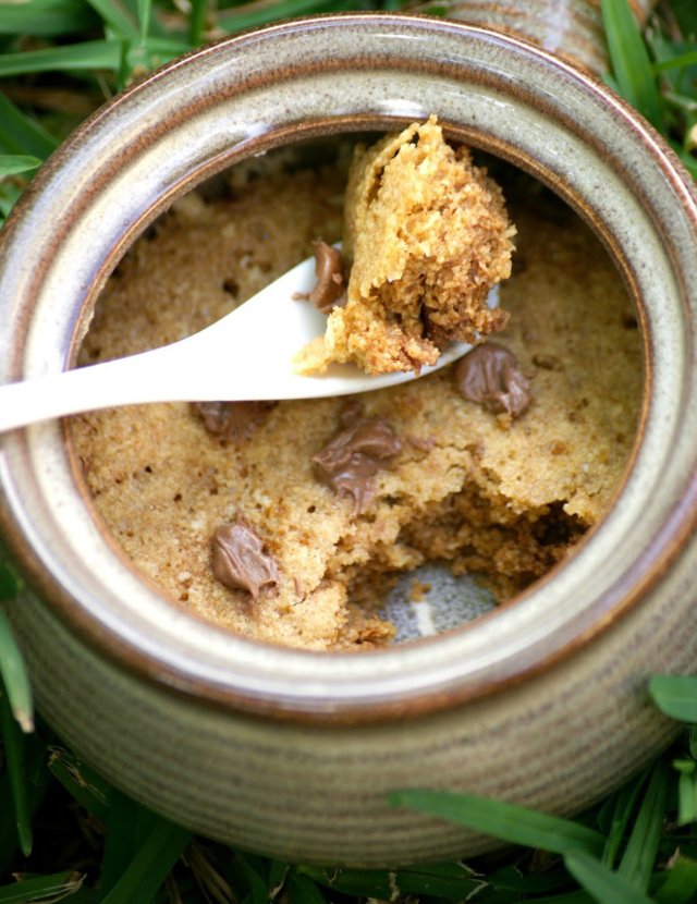 Шокодадное печенье в микроволновке