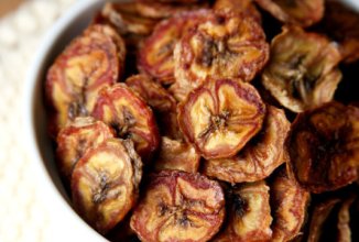 Банановые чипсы с корицей