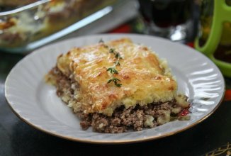 Запеканка из говяжьего фарша