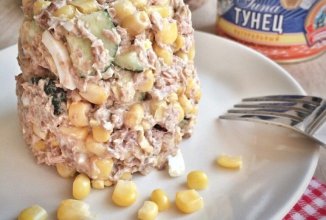 Салат из консервированного тунца