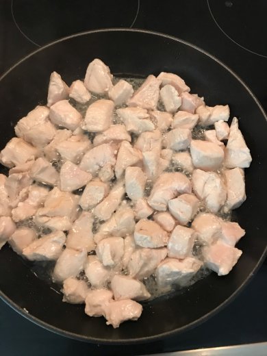 Фунчоза с курицей и овощами 🍅🌶🥒🥕🥬🍆🥑🥦 - Шаг 4