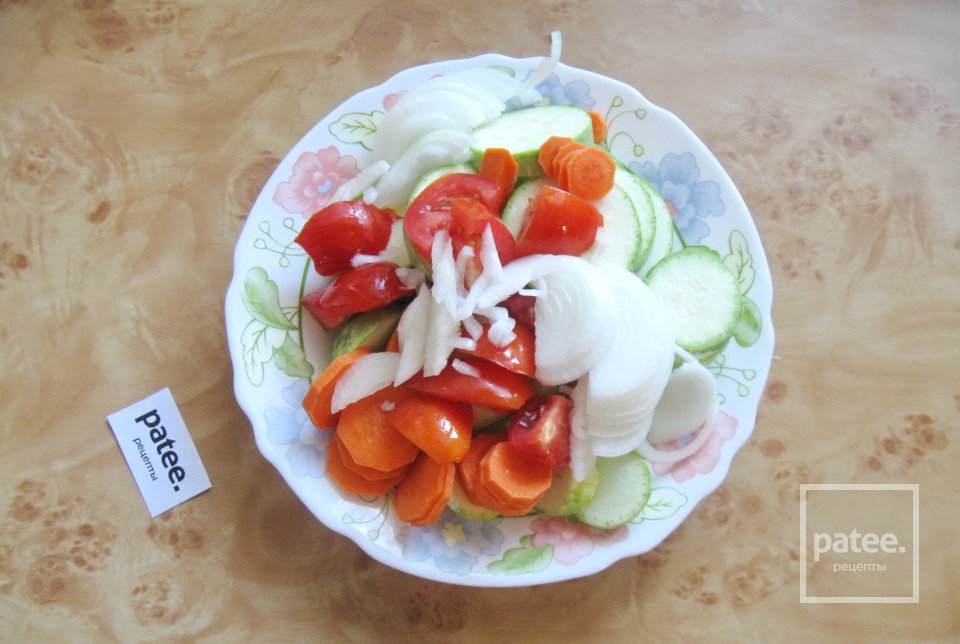 Икра из кабачков в духовке в рукаве - Шаг 5