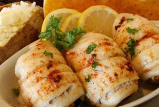 Рыбные рулетики с начинкой