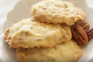 Песочное печенье с орехами пекан