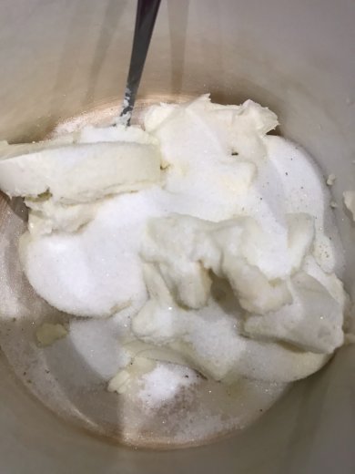 Фисташковый чизкейк 🍰с голубикой и шоколадом🍫 - Шаг 7