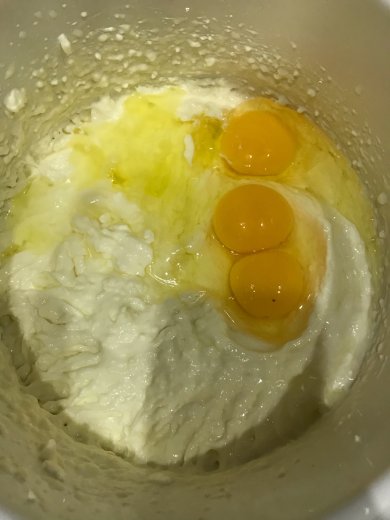 Фисташковый чизкейк 🍰с голубикой и шоколадом🍫 - Шаг 9