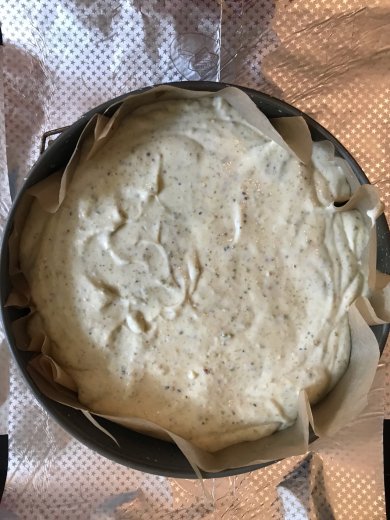 Фисташковый чизкейк 🍰с голубикой и шоколадом🍫 - Шаг 13