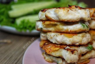 Куриные оладьи