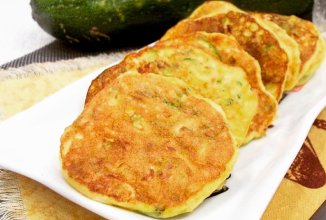 Кабачковые оладьи