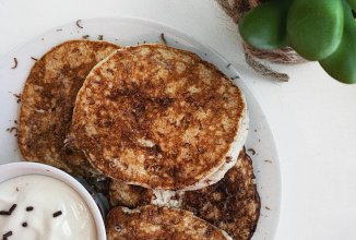 Банановые пп-оладьи