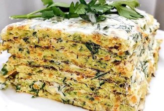 Кабачковый тортик