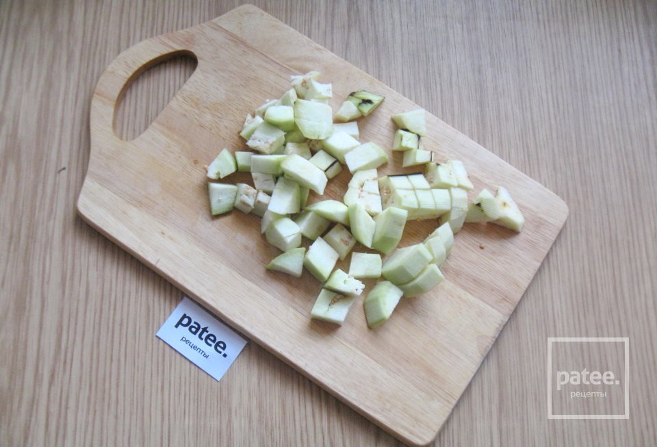 Салат с баклажаном и сыром фета - Шаг 2