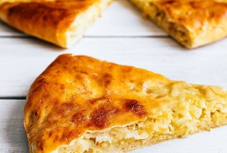 Пирог с капустой и яйцом