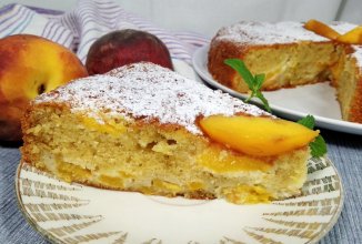 Персиковый пирог