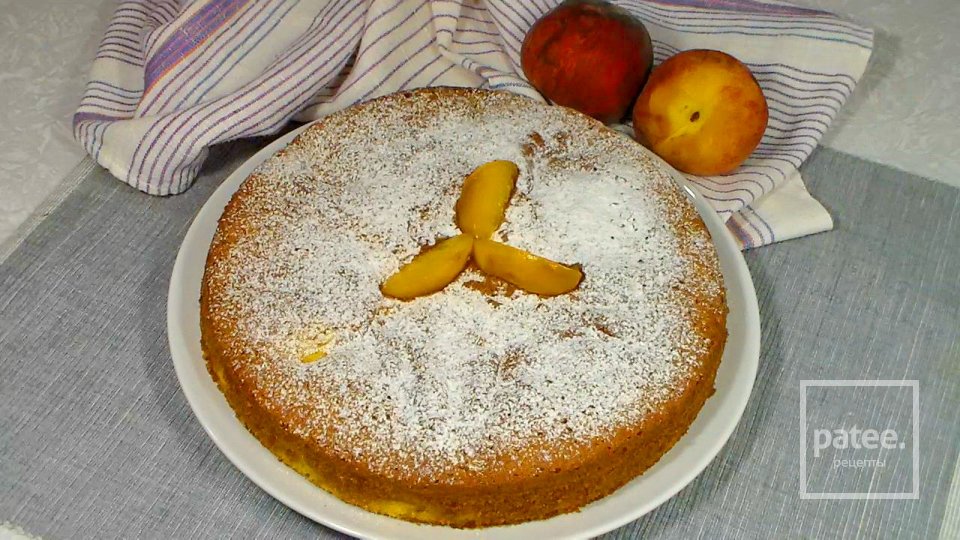 Персиковый пирог - Шаг 12