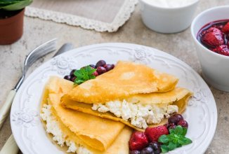 Безглютеновые рисовые блины