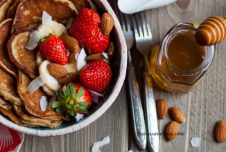 Оладьи из овсяной и ржаной муки