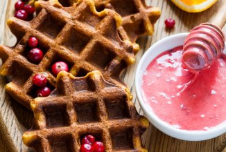 Тыквенные вафли