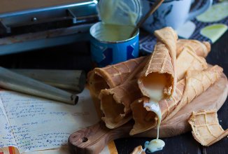 Хрустящие вафли по бабушкиному рецепту