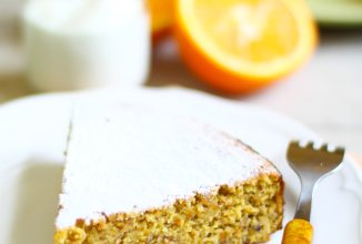 Апельсиновый пирог без муки