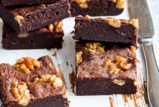 Брауни с орехом