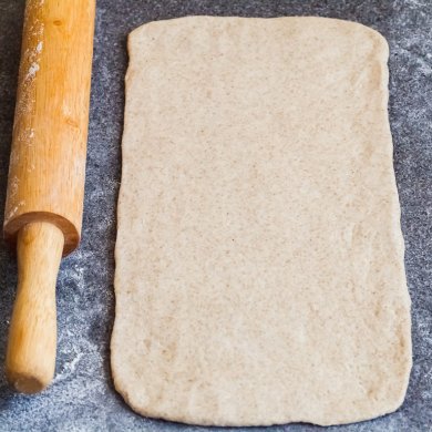 Ржано-пшеничный хлеб с мраморным рисунком - Шаг 3