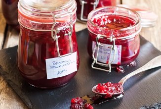 Брусничное варенье пятиминутка