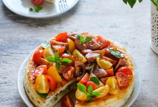 Запеканка из рикотты и броколи