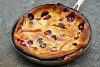 Клафути из персиков