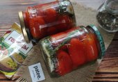 Помидоры, маринованные с семенами горчицы