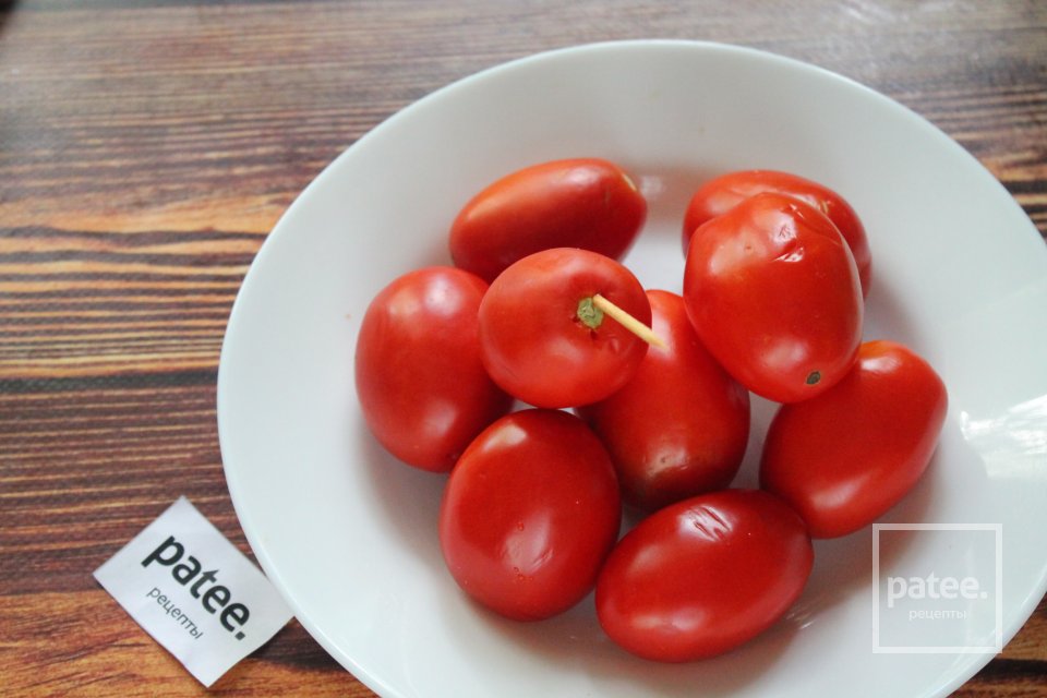 Помидоры, маринованные с семенами горчицы - Шаг 2