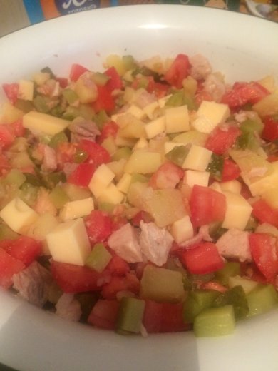 Салат со свининой - Шаг 1