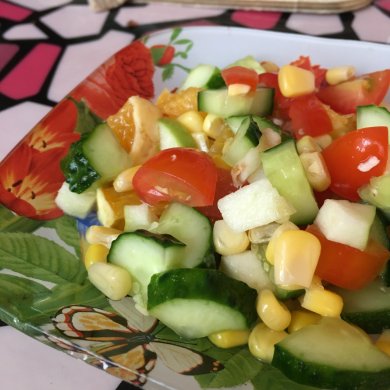 салат рубрики эксперимент - Шаг 1