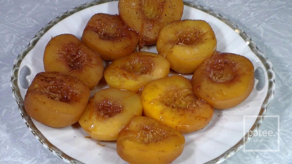 Персиковый пирог с шоколадом и сметанным кремом - Шаг 4