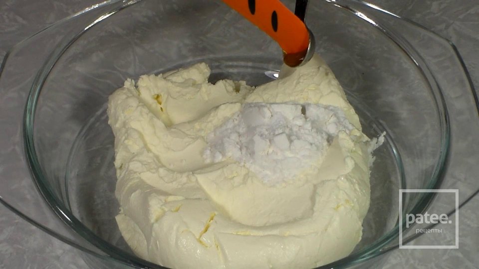 Персиковый пирог с шоколадом и сметанным кремом - Шаг 13