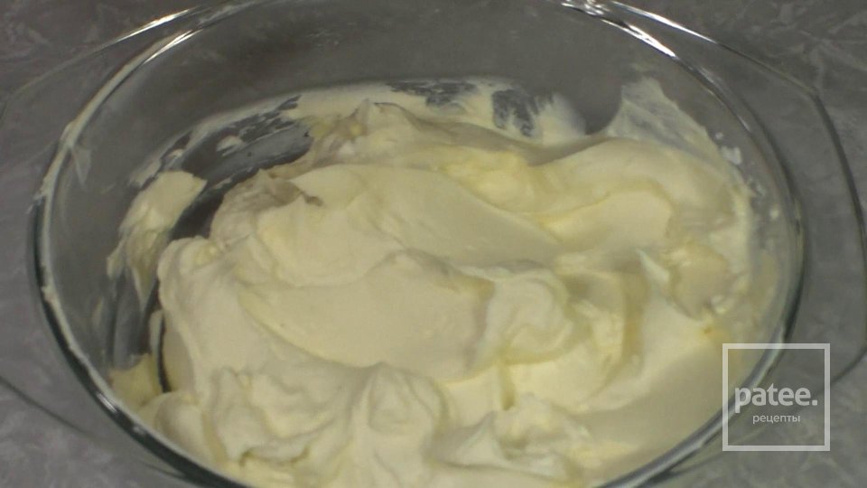 Персиковый пирог с шоколадом и сметанным кремом - Шаг 14