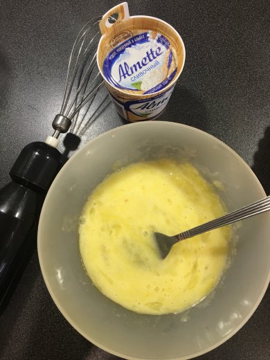 АБРИКОСОВЫЙ СЛИВОЧНЫЙ ПИРОГ 🥧 - Шаг 3