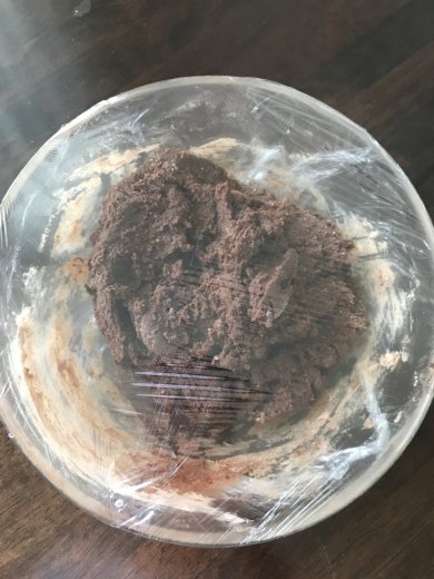 Шоколадное печенье с трещинками - Шаг 4