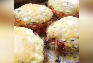 Куриные лодочки с сыром