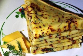 Сырные блины