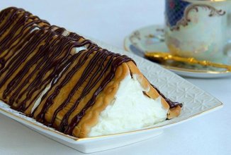 "Творожный домик" без выпечки