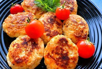 Котлетки из куриного филе