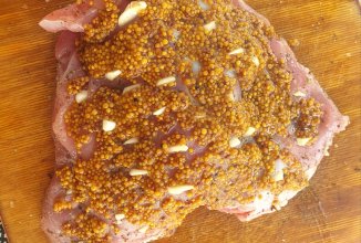 Индюшиное бедро в духовке