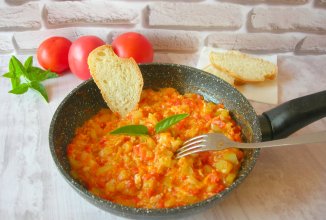 Менемен – турецкий завтрак простой и вкусный!