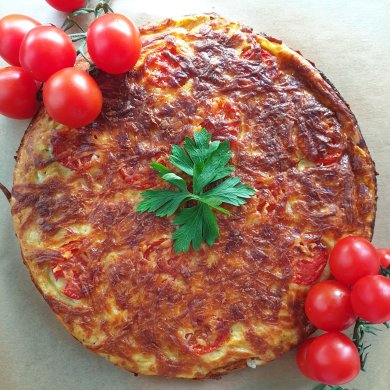 ПП Запеканка из кабачков и сыра - Шаг 8